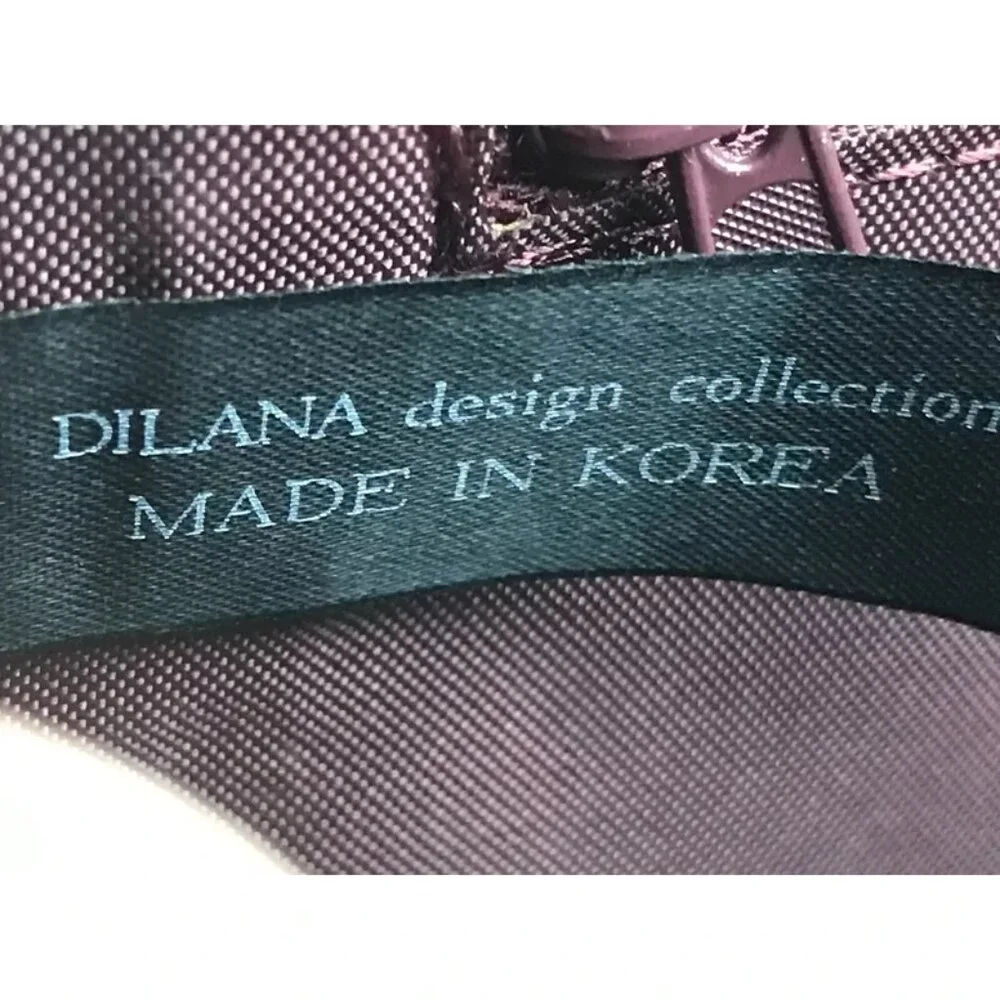 Dilana Briefcase Document‎ Case Unisex Brown Leather Detachable Strap Bag